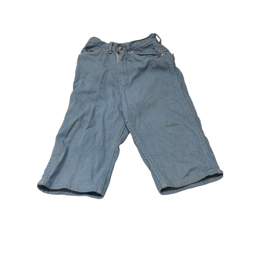 Vintage Wrangler Sanforized Denim Long Shorts Misses 10 Rare READ